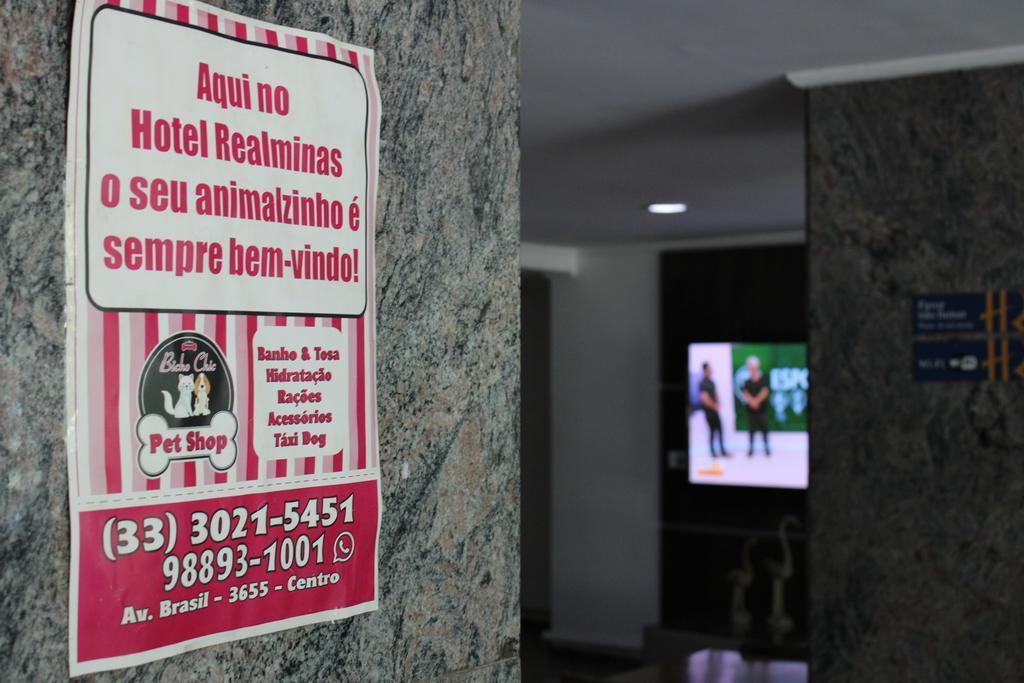 Realminas Hotel E Restaurante Governador Valadares Eksteriør bilde